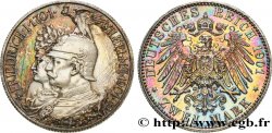 GERMANY - PRUSSIA 2 Mark Royaume de Prusse Guillaume II 200e anniversaire de la Prusse / aigle.. 1901 Berlin