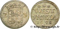 PAYS-BAS - PROVINCES-UNIES 2 Stuivers Frise Occidentale 1678  TTB 