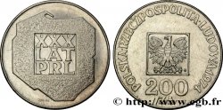 POLOGNE 200 Zlotych aigle 30e anniversaire de la fondation de la république populaire 1974 Varsovie