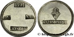 SPAIN - BALEARIC ISLANDS 30 Sous Palma de Majorque 1821  Majorque XF 