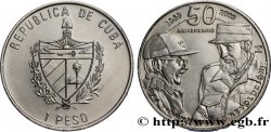 KUBA 1 Peso 50e anniversaire de la Révolution Cubaine 2009 La Havane