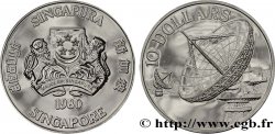 SINGAPUR 10 Dollars 10e anniversaire de l’indépendance 1980 