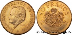 MONACO 10 Francs Rainier III / écu et monogramme couronnés 1976 Paris
