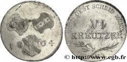 ALLEMAGNE - AUTRICHE ANTÉRIEURE 6 Kreuzer Vorderoesterreich 1804 Günzburg SUP 