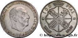 ESPAGNE 100 Pesetas Francisco Franco (1966 dans les étoiles) 1966 Madrid