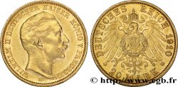 ALEMANIA - PRUSIA 20 Mark Guillaume II 1910 Berlin