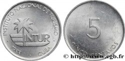 KUBA 5 Centavos monnaie pour touristes Intur 1988 