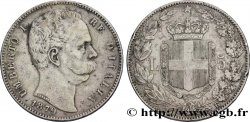 ITALIA 5 Lire Humbert Ier 1879 Rome