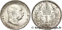 AUSTRIA 1 Corona François-Joseph Ier  1912 