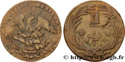 MEXIQUE 1/4 Real Aigle 1835 Mexico
