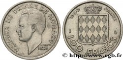 MONACO 100 Francs Rainier III / écu 1956 Paris