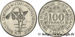 ÉTATS DE L&nbsp;AFRIQUE DE L&nbsp;OUEST (BCEAO) Essai de 100 Francs masque sous sachet d’origine sans liseré tricolore 1967 Paris