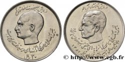 IRAN 20 Rials 50e anniversaire de la Banque Melli : Shah Mohammad Reza Pahlavi Reza Pahlavi SH1357 1978 