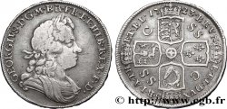 REINO UNIDO 1/2 Crown Georges Ier 1723 Londres