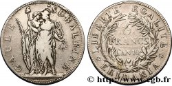 ITALIE - GAULE SUBALPINE 5 Francs an 10 1802 Turin