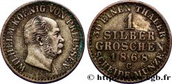 ALLEMAGNE - PRUSSE 1 Silbergroschen Royaume de Prusse Guillaume Ier 1868 Francfort
