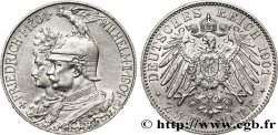 ALLEMAGNE - PRUSSE 2 Mark Guillaume II 200e anniversaire de la Prusse 1901 Berlin