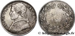 VATICANO Y ESTADOS PONTIFICIOS 1 Scudo Pie IX an VII 1853 Rome