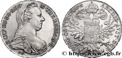 AUTRICHE 1 Thaler (REFRAPPE) Marie-Thérèse 1780 Vienne