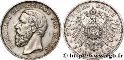 GERMANY - BADEN 5 Mark Frédéric 1901 Karlsruhe