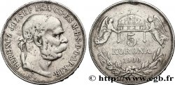 HONGRIE 5 Korona François-Joseph 1900 Kremnitz