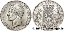 BELGIQUE 5 Francs Léopold Ier 1850 
