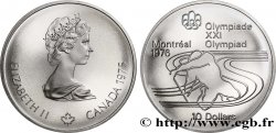 CANADA 10 Dollars JO Montréal 1976 canoë 1975 