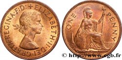 ROYAUME-UNI 1 Penny Elisabeth II/ Britannia 1967 