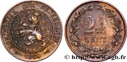 PAESI BASSI 2 1/2 Cents lion couronné 1880 Utrecht