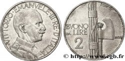 ITALIA Bon pour 2 Lire (Buono da Lire 2) Victor Emmanuel III / faisceau de licteur 1924 Rome - R