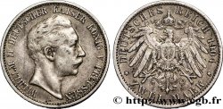 GERMANY - PRUSSIA 2 Mark Guillaume II / aigle 1904 Berlin XF 