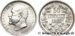 BULGARIEN 50 Stotinki Ferdinand Ier 1912  fST 