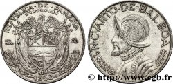 PANAMA 1/4 Balboa Vasco Nunez de Balboa 1953 