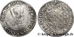 GERMANY - SAXONY Thaler Auguste Ier 1555 Annaberg
