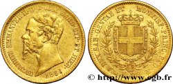 ITALY - KINGDOM OF SARDINIA 20 Lire Victor Emmanuel II 1856 Gênes