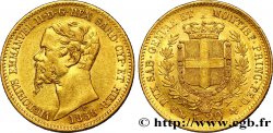 ITALIE - ROYAUME DE SARDAIGNE 20 Lire Victor Emmanuel II 1858 Gênes SUP+ 