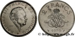 MONACO Essai de 2 Francs Rainier III 1979 Paris