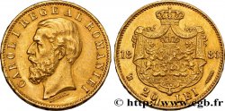 ROMANIA 20 Lei or Charles Ier 1883 Bucarest