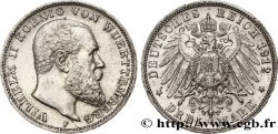 ALLEMAGNE - WURTEMBERG 3 Mark Guillaume II 1912 Stuttgart TTB+ 