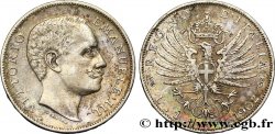 ITALY 1 Lire Victor Emmanuel III 1902 Rome XF 
