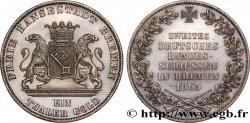 ALLEMAGNE - VILLE LIBRE HANSÉATIQUE DE BRÊME 1 Gedenktaler du tir fédéral à Brême 1865 Brême SPL 
