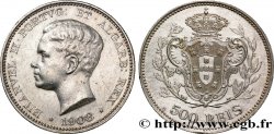 PORTUGAL 500 Réis Manuel II 1908  TTB+ 