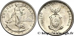 PHILIPPINEN 20 Centavos - Administration Américaine 1944 Denver fST 
