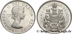 CANADA 50 Cents Elisabeth II 1964 