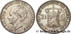 PAESI BASSI 2 1/2 Gulden Wilhelmina 1929  BB 