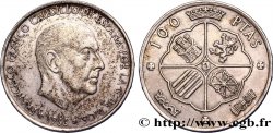 SPAIN 100 Pesetas Francisco Franco (1966 dans les étoiles) 1966 Madrid AU 