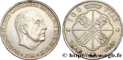 SPAIN 100 Pesetas Francisco Franco (1966 dans les étoiles) 1966 Madrid