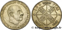 SPAIN 100 Pesetas Francisco Franco (1968 dans les étoiles) 1966  XF 