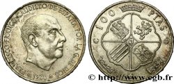 SPANIEN 100 Pesetas Francisco Franco (1967 dans les étoiles) 1966 Madrid fVZ 