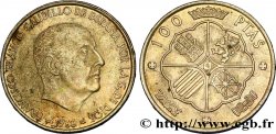 ESPAÑA 100 Pesetas Francisco Franco (1966 dans les étoiles) 1966 Madrid MBC 